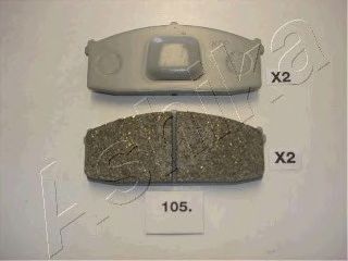 Комплект тормозных колодок, дисковый тормоз 50-01-105