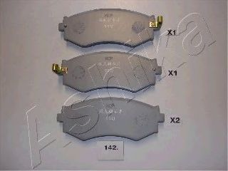 Brake Pad Set, disc brake 50-01-142
