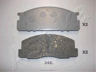 Brake Pad Set, disc brake 50-02-242