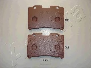 Brake Pad Set, disc brake 50-02-293