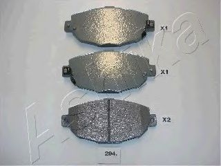 Комплект тормозных колодок, дисковый тормоз 50-02-294