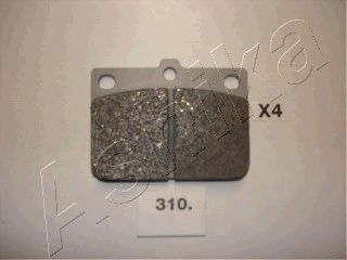 Комплект тормозных колодок, дисковый тормоз 50-03-310