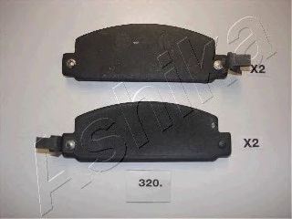Brake Pad Set, disc brake 50-03-320