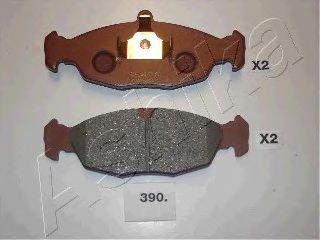 Комплект тормозных колодок, дисковый тормоз 50-03-390