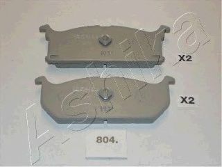 Комплект тормозных колодок, дисковый тормоз 50-08-804