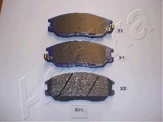 Комплект тормозных колодок, дисковый тормоз 50-0S-S01