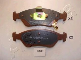 Kit de plaquettes de frein, frein à disque 50-K0-002