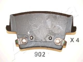 Комплект тормозных колодок, дисковый тормоз 51-09-902