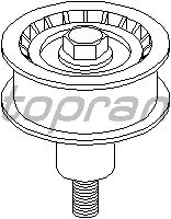 Deflection/Guide Pulley, timing belt 108 255