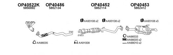 Exhaust System 400412