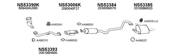 Exhaust System 530170