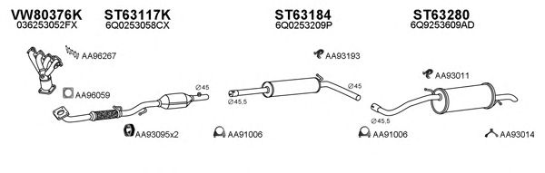 Exhaust System 800652