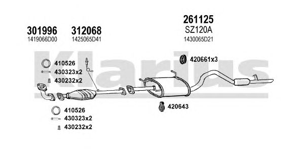 Exhaust System 820127E