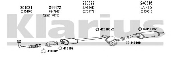 Exhaust System 510073E