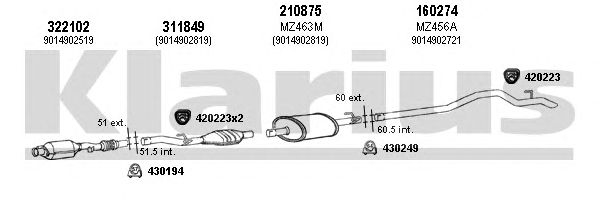 Exhaust System 600519E