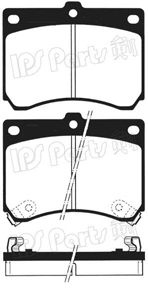 Brake Pad Set, disc brake IBD-1342