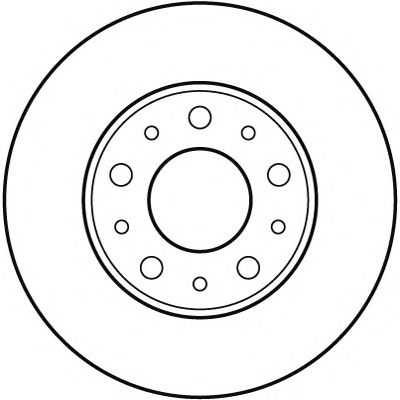 Тормозной диск D2278