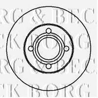 Тормозной диск BBD4142