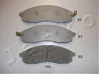 Brake Pad Set, disc brake 50192