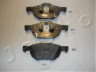 Brake Pad Set, disc brake 50452