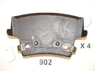 Комплект тормозных колодок, дисковый тормоз 51902