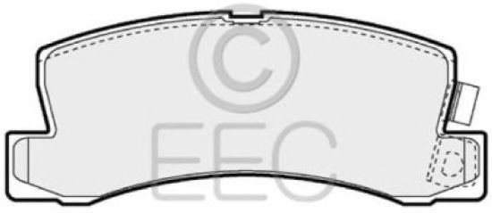 Комплект тормозных колодок, дисковый тормоз BRP0777