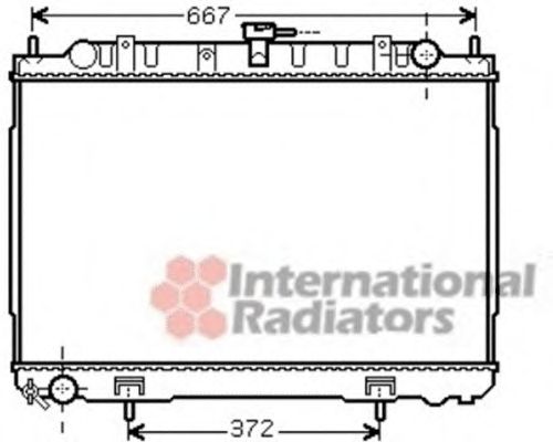 Motor su radyatörü 13002241