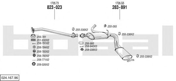 Exhaust System 024.167.96