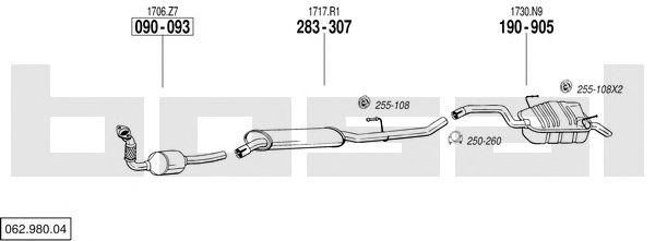 Exhaust System 062.980.04