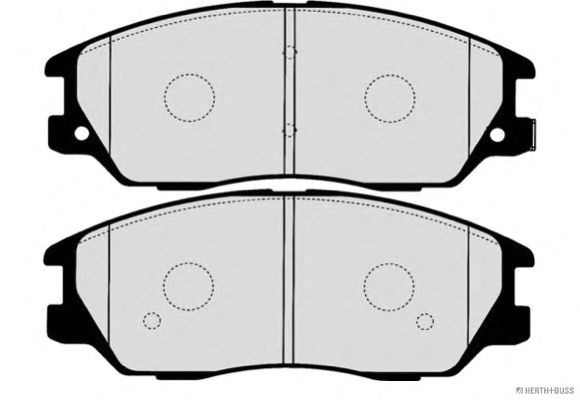 Комплект тормозных колодок, дисковый тормоз J3600328