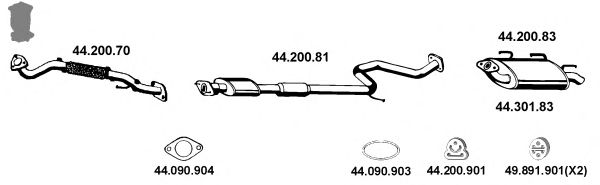 Exhaust System 442010