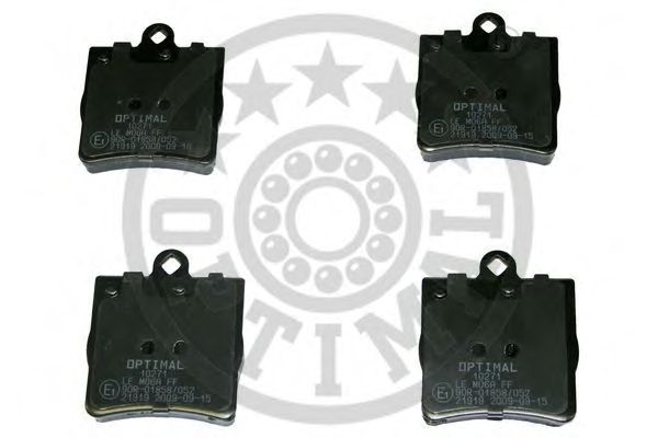 Комплект тормозных колодок, дисковый тормоз 10271