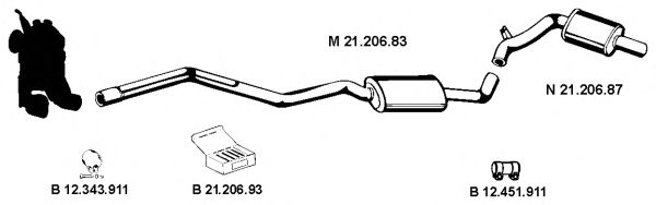 Exhaust System 212006