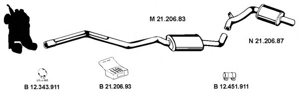Exhaust System 212008