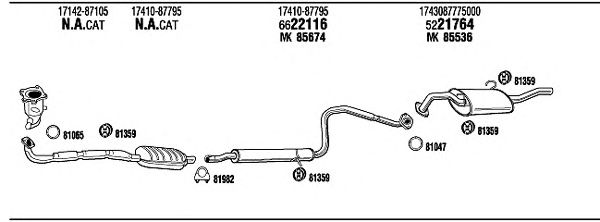 Exhaust System DH75001