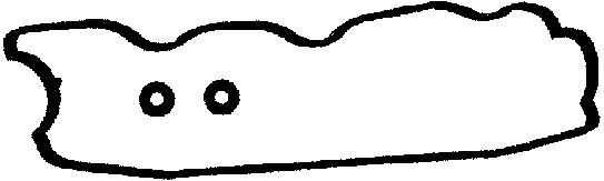 Gasket, cylinder head cover 440231P
