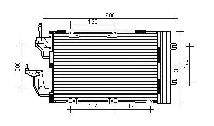 Condensator, airconditioning QCN495