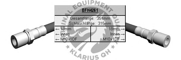 Тормозной шланг BFH4261