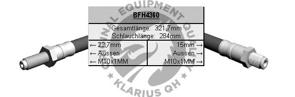 Bremseslange BFH4360