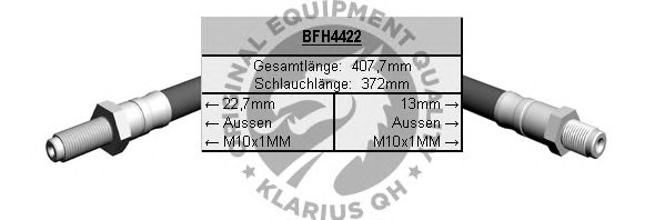 Ελαστικός σωλήνας φρένων BFH4422