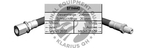 Brake Hose BFH4443