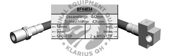 Тормозной шланг BFH4534