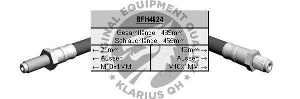 Ελαστικός σωλήνας φρένων BFH4624
