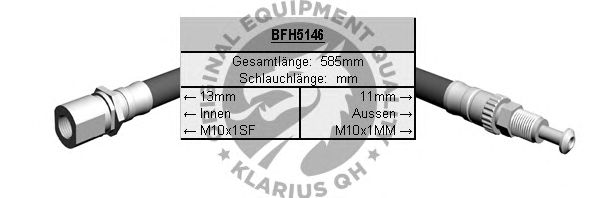 Тормозной шланг BFH5146