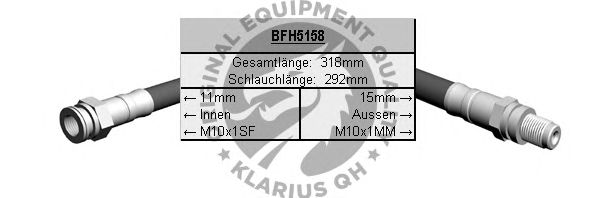 Тормозной шланг BFH5158