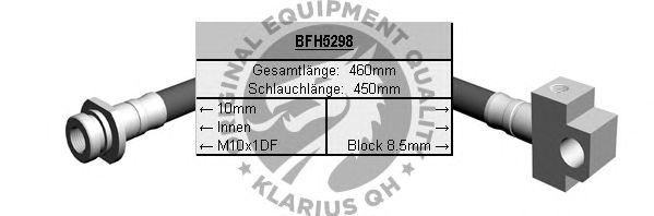Тормозной шланг BFH5298