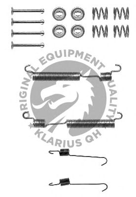 Kit d'accessoires, mâchoire de frein BFK457