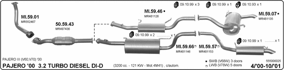 Exhaust System 555000025