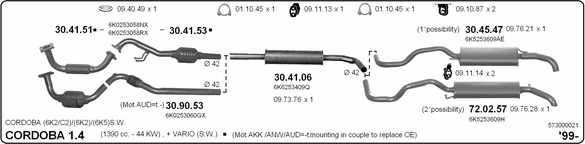 Exhaust System 573000021