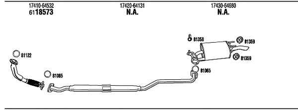 Exhaust System TO51116